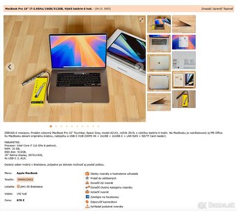 MacBook - ZÁRUKA 6 mesiacov - 16