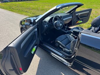 Predám Audi A4 Cabrio, 2.0 TDI, 103kW, r. v. 2007, 2xS line - 16