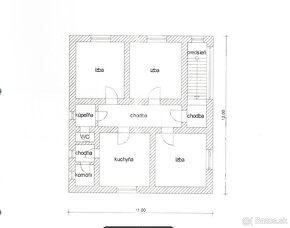 Na predaj aj prenájom rodinný dom v obci Strihovce - 16