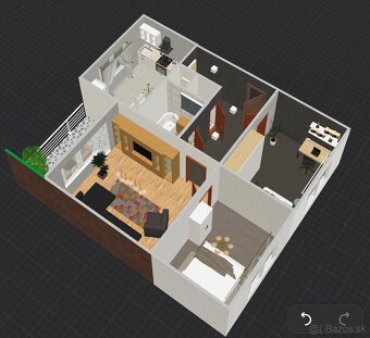 Priestranný 3-izbový byt s výhľadom na Vysoké Tatry - 16