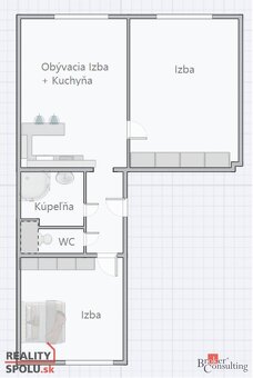 INVESTIČNÁ PRÍLEŽITOSŤ – 2-IZBOVÝ BYT PO REKONŠTRUKCII S NÁJ - 16