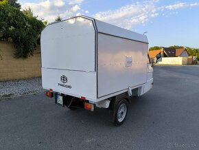 Piaggio ape Tm 200 pojazdný stánok prosseco káva - 16