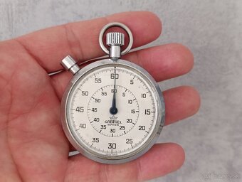 Staré švýcarské kapesní stopky Lemania GABRIEL - 16