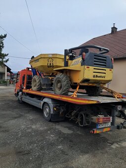 Odtahova sluzba,prevoz techniky,hydraulicka ruka. - 16