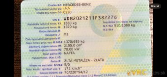 Mercedes C220 diesel W202 - 16