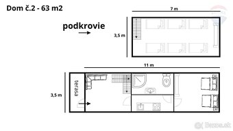 Na predaj 3 apartmánové domy v Bešeňovej - 16