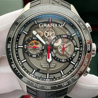 Graham, model Silverstone RS Skeleton, originál hodinky  - 16