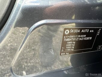 Škoda Octavia 2 Combi Facelift 1.6 TDI 77kw ťažné ELEGANCE - 16