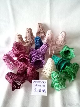 Háčkované vianočné ozdoby - 16