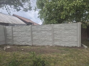 Betónové ploty, výroba, montáž - 16