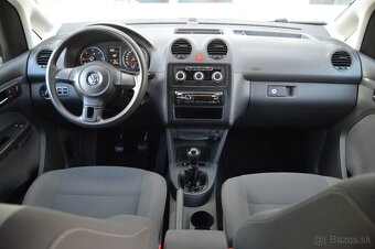 VW CADDY 1.6 TDI, FÓLIE, ŤAŽNÉ, ALU R16, ORIGINÁL 148.762 KM - 16