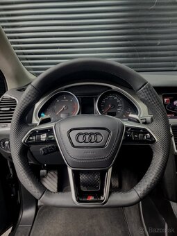 AUDI VOLANT kozeny zkoseny perforovana koža - 16