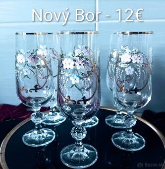 Poháre na víno,sekt , váza - 16