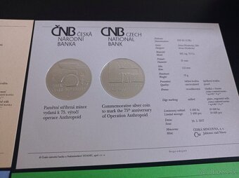 Strieborné mince 200 korún Česká Republika PROOF - 16