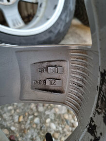 Zimné pneu 205/55 R16 + alu disky 5x112 6,5Jx16 H2 ET50 - 16