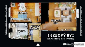 Priestranný 1-izb. byt na skok od centra Prešova – Plzenská - 16