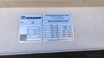 Krone Mega plachta SD - 16