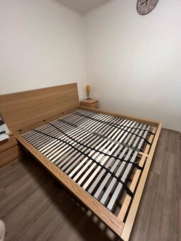 posteľ MALM s roštom 2x LÖNSET + 2x nočná komoda - 16