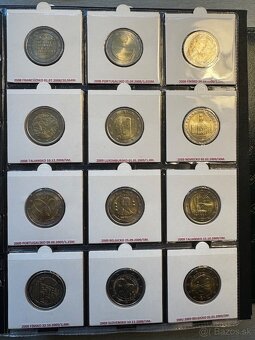 Zbierka 200 ks pamatných 2EUR mincí 2004-2015 komplet. - 16