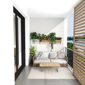 Dovolenkový priestranný 2-izbový apartmán A43 BlueWave Apart - 16