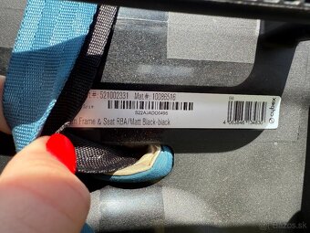 CYBEX PRIAM MATT BLACK + MOUNTAIN BLUE - 16