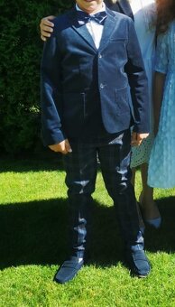 Oblek sako + nohavice 146/152 - 16