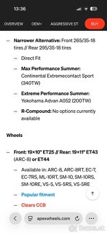 APEX EC7, BMW 5x120, 19” Black - 16