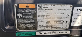 Dieselový vysokozdvižný vozík HYSTER H2.5FT, 2500 kg - 16