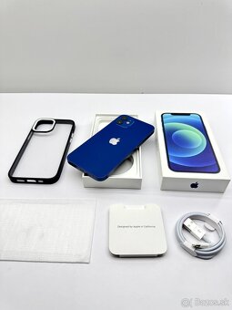 iPhone 12 BLUE TOP STAV NOVÁ BATÉRIA 100% - 16