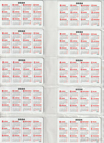 KALENDARIKY TEMATICKE SERIE - 16