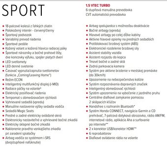 HONDA HRV 1,5 TURBO CVT SPORT - 16