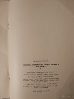 Schemata  elektrického zapojeni osobnich automobilu - 16