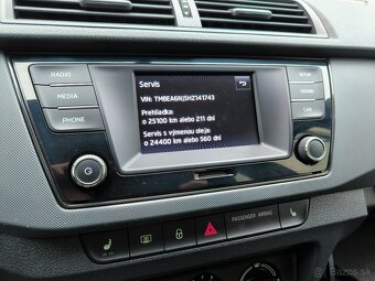 Škoda Fabia 1.0MPI 2017 1.majiteľ (Možný odpočet DPH) - 16