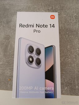 Xiaomi redmi note 14pro 5g8/256 - 16