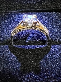 Zlatý dámsky prsteň - prstene - 16