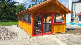 Opláštenie na pergoly, altány, garážové státie. - 16