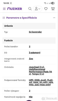 Predám Hercules DJControl Inpulse 500. - 16