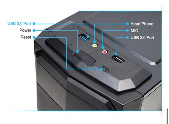 Zalman T4 - PC skriňa - REZERVOVANÁ - 16