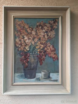 Obrazy olejomaľby na plátne staré obrazy - 16