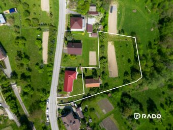 RADO | Krásny pozemok 2404m2 so stodolou, Horná Súča - Dúbra - 16