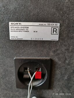 SONY RX77 + SONY SS-EX50...2x80W RMS - 16