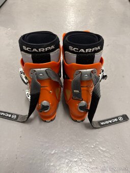 Predám Ski alpy Salomon 170 cm + lyžiarky Scarpa veľkosť 8/9 - 16