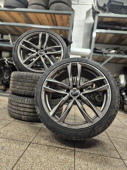 Predám elektróny 5x112r19 s pneu 255/35r19 - 16