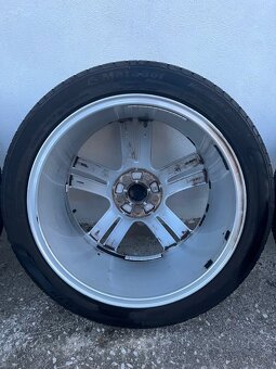 DISKY VW R-Line / R19 5x112 + nové pneu - 16