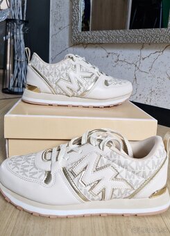 NOVE Michael Kors cierne,hnede,kremove,zlate tenisky 36-39 - 16