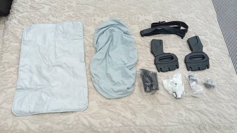 Kočík Junama 3v1 Termo Line MIX 01 Fossil Grey + zakladna - 16