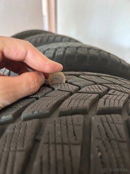 Predám zimné pneumatiky Goodyear 235/50R19 103V  - 4 ks - 16