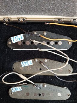 Greco Stratocaster Spacey Sound 81- snímače USA Fender 79-81 - 16