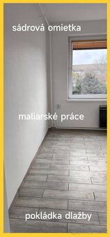 Rekonštrukcie interiéru - maľovanie, omietky, dlažby a iné - 16