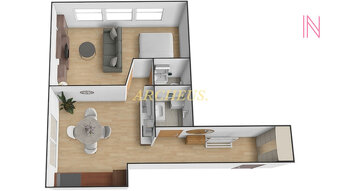 Moderný pet friendly 2-izbový byt na prenájom, Bosákova ul., - 16